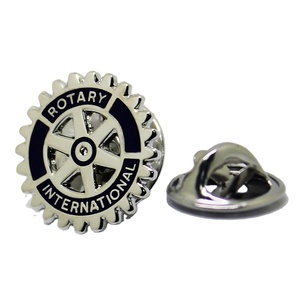 Fabricantes de Artesanías Metálicas en China, Insignia de Metal de los Clubs Rotarios Masónicos Internacionales, Pin de Solapa Personalizado con Esmalte, Recuerdos Rotarios - Product Image 2