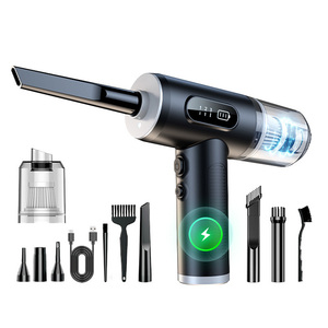 Nettoyeur à air comprimé électrique 2 en 1, aspirateur portable mini, nettoyeur à air comprimé avec affichage de la batterie - Product Image 1