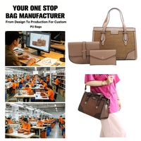 Sac à main 3-en-1 personnalisé OEM pour femmes, chic et luxueux, en PU, motif crocodile, ensemble de sacs à bandoulière de luxe pour femmes