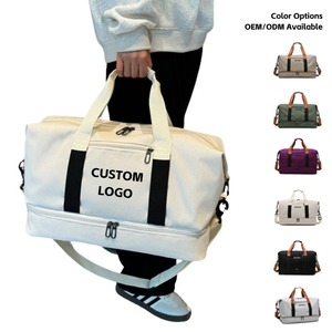 Người Đàn Ông Của Phụ Nữ Thời Trang Công Suất Lớn Oxford Túi Du Lịch Mô Hình Tùy Chỉnh Không Thấm Nước Lưu Trữ Dây Kéo Ngắn Ánh Sáng Mang Quần Áo - Product Image 1