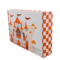 Carton ondulé plat en forme d'avion, directement de l'usine, pour l'emballage de cadeaux et l'expédition de produits artisanaux