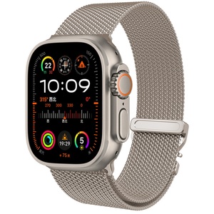 สาย <span class=keywords><strong>Milanese</strong></span> สำหรับ Apple Watch Series 10สายรัดข้อมือสแตนเลส2พิเศษ - Product Image 6
