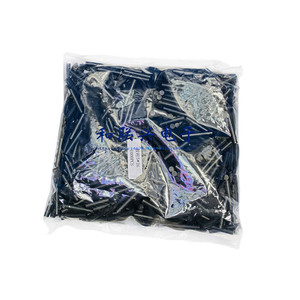 Support de broches pour test de circuits imprimés, colonne 5x26mm, plastique solide noir/blanc, 1000 pièces par sac - Product Image 1