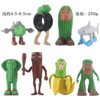 Caja Sorpresa con 12 Figuras de Acción de Guerreros Japoneses (Estilos Aleatorios) |   Colección de Anime Shinobi |   Decoración de Escritorio para Fanáticos de Ninja