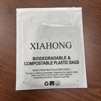 Sacs refermables compostables de qualité supérieure en composition PBAT/PLA/amidon de maïs