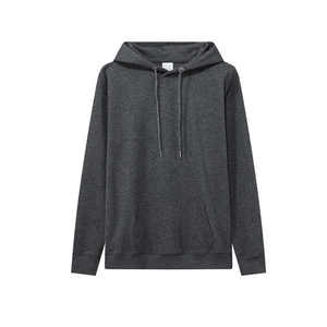 สเวตเตอร์ผู้ชายแขนยาวผ้าคอตตอนแบบสวมหัวพิมพ์โลโก้ได้ตามต้องการ - Product Image 4