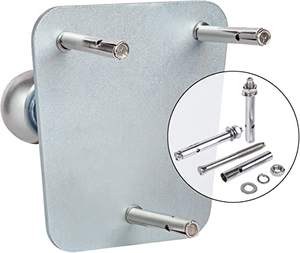 Supporto Universale a Sfera per Montaggio a Parete per Portabici, <span class=keywords><strong>Gancio</strong></span> di <span class=keywords><strong>Traino</strong></span> per Portabici Posteriore - Product Image 2