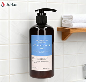 Acondicionador de enfriamiento antipérdida de cabello de etiqueta privada, acondicionador de Mentol y menta para el crecimiento del cabello para adelgazar el cabello y la nutrición del cuero cabelludo - Product Image 1