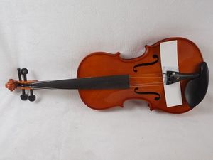 China Aiersi marca toda la madera maciza hecha a mano pulverización barniz rojo marrón viola con estuche arco precio barato instrumento de cuerda - Product Image 6