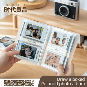 OEM/ODM Mini <strong>Photo</strong> Card Album with Message Board Storage Box Clear Inner Pages 3- Inch 40 80 160 320 Pockets <strong>Photo</strong> Album - Product Image 6