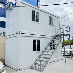 Camp resort plant prefabbricato prezzo di fabbrica modulare flat-pack prefabbricato container house living container home