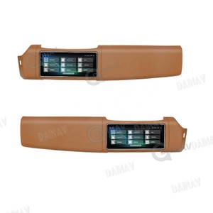 Autoradio Android 12 de 12,3 pouces pour Land Rover Range Rover Sport L494 2013 2014 2015 2016 Navigation GPS Lecteur multimédia Marron - Product Image 1