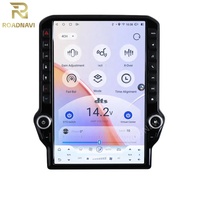Radio Estilo Tesla de 14.5 Pulgadas con Android 13 para Dodge Ram 2013-2018, Reproductor Multimedia para Coche con Carplay Inalámbrico 4G