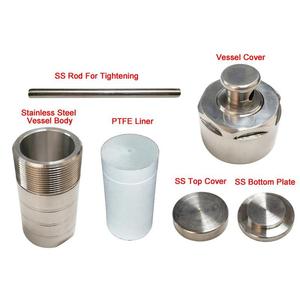 Reactor de alta presión con revestimiento de PTFE hasta 220 °C y <span class=keywords><strong>3</strong></span> MPa para horno rotativo con opción de 50 o 100 ml - Product Image 4