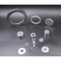 Anneau d'aimant Ndfeb fritté de petite taille N52 disque en néodyme aimant permanent de terres rares fort 20mm rond avec service de coupe