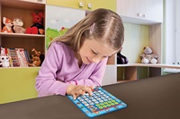 Tablette d'apprentissage interactive bilingue anglais et espagnol Jouets éducatifs pour enfants