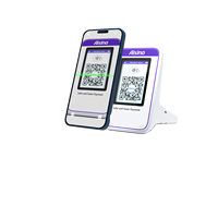 Terminal de Paiement Aisino Q161 Pro à Double Écran avec Affichage Dynamique de Code QR et Option de Paiement Sans Contact pour Système de Caisse au Détail
