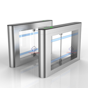 RFID 카드 리더 보안 스테인리스 스틸 턴스타일 게이트 IP66 보호 안티테일게이팅 안티핀치 2웨이 작동 사무실용 - Product Image 1