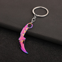Collection de porte-clés couteau tactique arc-en-ciel |   4 modèles emblématiques |   Accessoires de jeu et tactiques haut de gamme
