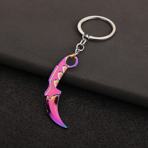 Colección de llaveros con cuchillo táctico Rainbow |   4 Modelos Icónicos |   Accesorios Premium para Juegos y Tácticas - Product Image 6