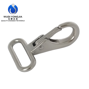 Mosquetón de Acero Inoxidable 304/316 de 25 mm con Anilla Fija para Bolsos, Correas de Mascotas, Correas de Perro y Bolsas - Product Image 1