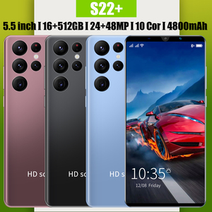 Nuevo Smartphone <span class=keywords><strong>S22</strong></span> 2022, Pantalla OLED de 6.8 Pulgadas y 120 Hz, Deca Core, 16 GB + 512 GB, 5200 mAh, 5G, Carga Rápida, Versión Global Desbloqueada - Product Image 5