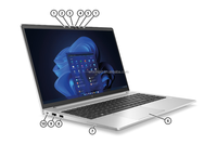 Ordinateur portable EliteBook 650 G9 15,6 pouces Intel Core I5-1235U avec 16 Go de RAM et 1 To de SSD Clavier anglais Windows 11 Pro En stock