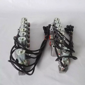 PC300-7 PC360-7 PC300-8อะไหล่รถขุด207-60-71320กลุ่มโซลินอยด์วาล์ว207-60-71311 207-60-71320 - Product Image 5