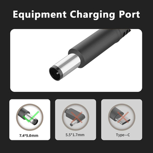 130W Gaming Laptop Charger For Dell, 7.45.0mm Round Tip, High Efficiency Power <b>Adapter</b> - Product Image 3