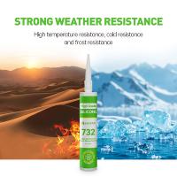 Offre Spéciale KASTAR GP 732 Mastic Silicone Acétique Colle Fabricant Séchage Rapide Anti-Intempéries