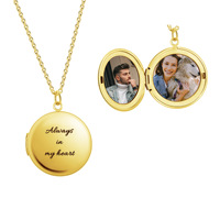 Kalung Bunga Wanita Lapis Emas 18K Bahan Stainless Steel, Perhiasan Hari Ibu, Kalung Oval Bunga Kelahiran, Kalung Persahabatan, Kalung Kenangan