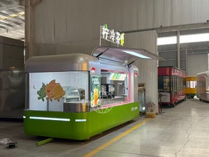 Factory Direct Sales Rolling <b>Gas</b> Food Cart/concession Food Trailer Ice Cream Cart <b>BBQ</b> Cart/electric Food Warmer and Car - Product Image 6