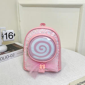 2024 nouveau <span class=keywords><strong>sac</strong></span> à dos pour enfants dessin animé mignon princesse <span class=keywords><strong>sac</strong></span> paillettes sucette tendance <span class=keywords><strong>sac</strong></span> à dos - Product Image 4