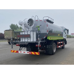 Camion de transport d'eau Dongfeng 4X2 de 12 000 litres fourni par le fabricant pour le transport d'eau industrielle et l'aménagement paysager - Product Image 6