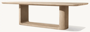 Muebles de Jardín Colección OSLO, Juego de Mesa de Comedor Rectangular de Madera Maciza de Teca para Exteriores - Product Image 3