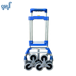 Carretilla <span class=keywords><strong>de</strong></span> Plataforma Plegable <span class=keywords><strong>de</strong></span> Aluminio OEM, Carretilla <span class=keywords><strong>de</strong></span> <span class=keywords><strong>Mano</strong></span> y Trolley con 2 Ruedas, Vagoneta <span class=keywords><strong>de</strong></span> Camping para Uso Industrial y Diario - Product Image 5