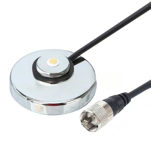 Support d'<span class=keywords><strong>antenne</strong></span> magnétique NMO chromé robuste NB70 de 75 mm de diamètre, 2,95 pouces, pour <span class=keywords><strong>antenne</strong></span> de communication de radio mobile sur toit de <span class=keywords><strong>voiture</strong></span> - Product Image 1