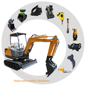 Прямая Продажа с фабрики мини-экскаватор 2,2 тонн мини-экскаватор jining - Product Image 1