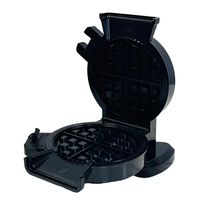 Gaufrier électrique vertical pour usage domestique avec plaques antiadhésives, voyant lumineux, rangement compact, pour gaufres belges