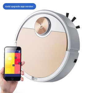 Appareil électroménager ES300, aspirateur robot intelligent à moteur à brosse alimenté par USB, contrôlé par application, avec fonction de balayage des sols - Product Image 1