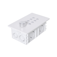 Panel de Control de Pared con Protocolo UDP y Procesador de Audio DSP, con 8 Botones y 1 Perilla Giratoria