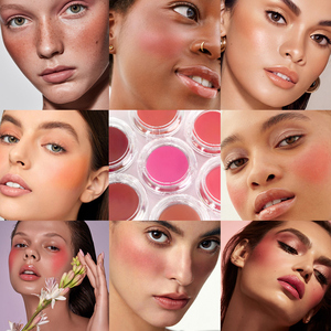 Rubor en Crema Mineral de 7 Colores, Resistente al Agua, Mate, para <span class=keywords><strong>Maquillaje</strong></span> Facial, Marca Privada, Sin Pedido Mínimo, Larga Duración, Vegano, Alta Pigmentación, para Piel Clara - Product Image 6