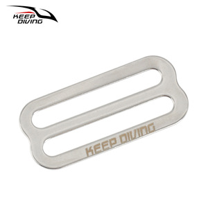 Keep Diving 316 สแตนเลสสตีล ดีริง บัคเคิล อุปกรณ์ดำน้ำแบบปรับได้ SSA-RK09 - Product Image 2