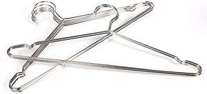 Cintres en acier inoxydable, accessoires lourds, fil de métal, cintres pour vêtements - Product Image 5