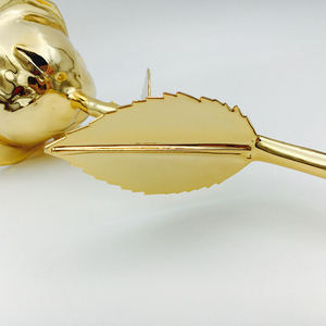 Valentines Day Gift <strong>Dipped</strong> Gold Color Plated Flower Rose With Gift Box for Girl Friend - Product Image 6