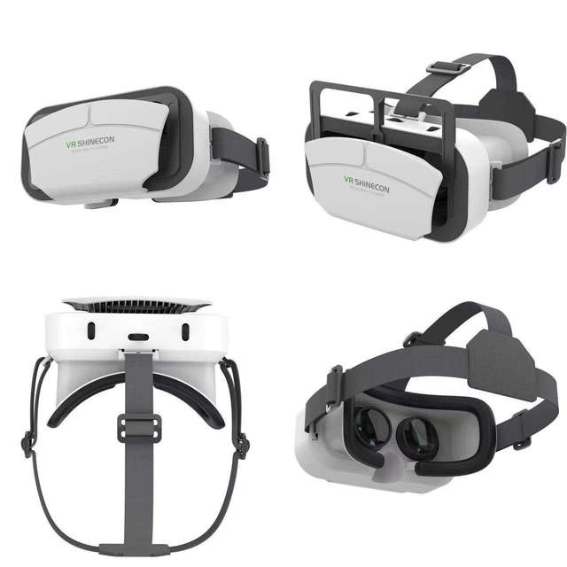 Hot G12 Virtual Reality Smart 3D VR Glasses Supports 4.7-7 Inch Phones HD Movies Augmented Reality Headset