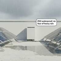 Mur d'énergie solaire Kamada 5kwh 10kwh 15kwh 48V 51.2V 100ah 200ah 300ah Lifepo4 Batterie au lithium-ion Batterie solaire au lithium