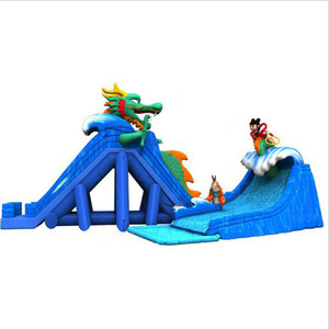 Rouleau imperméable extérieur de bâche de PVC de tissu de polyester de toile enduite de PVC résistant pour les jeux gonflables - Product Image 3