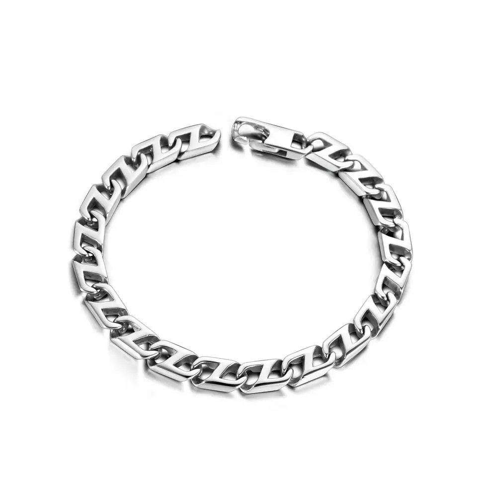 Simple men and women decorative bracelet stainless steel titanium steel banquet decoration accessories wholesale bracelet