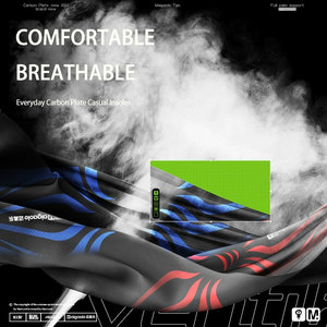 Plantillas deportivas de carbono súper elásticas <span class=keywords><strong>para</strong></span> ciclismo, antitorsión, <span class=keywords><strong>para</strong></span> correr, con soporte de arco de rebote completo y amortiguación de talón. - Product Image 4
